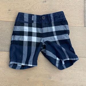 COPY - Burberry shorts - little boy toddler size 4